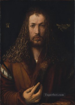  Albrecht Canvas - Self portrait Nothern Renaissance Albrecht Durer